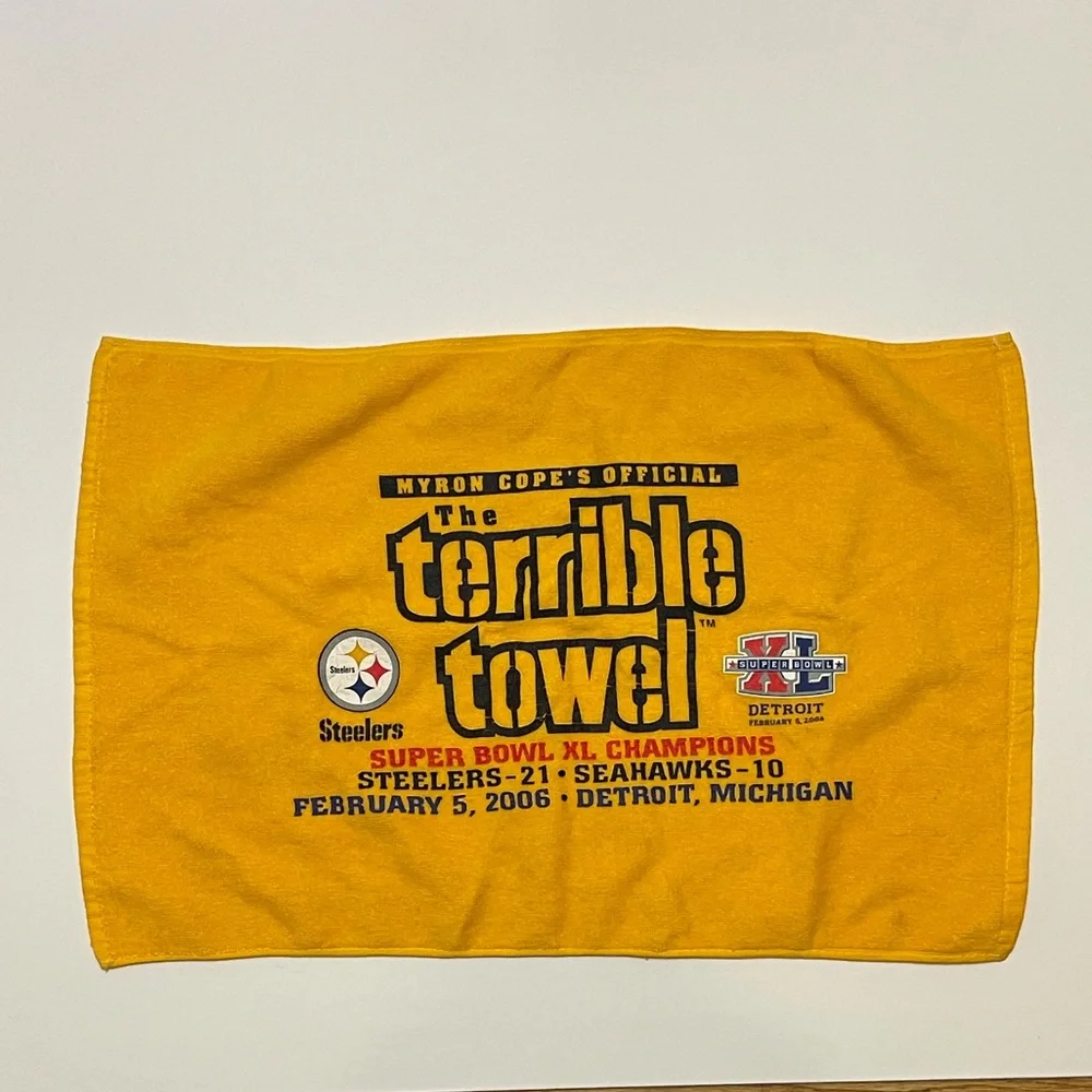 Myron Cope's Official PITTSBURGH STEELERS terrible towel